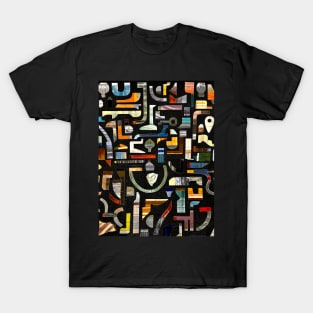 Brooklyn NY Subway Mosaic Art T-Shirt